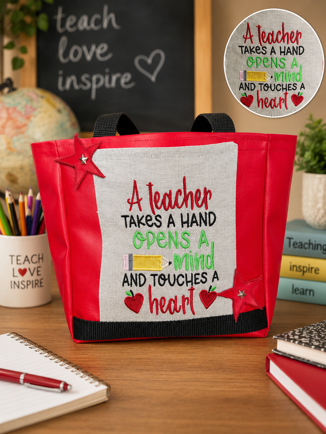 A Teacher Takes a Hand Day Bag