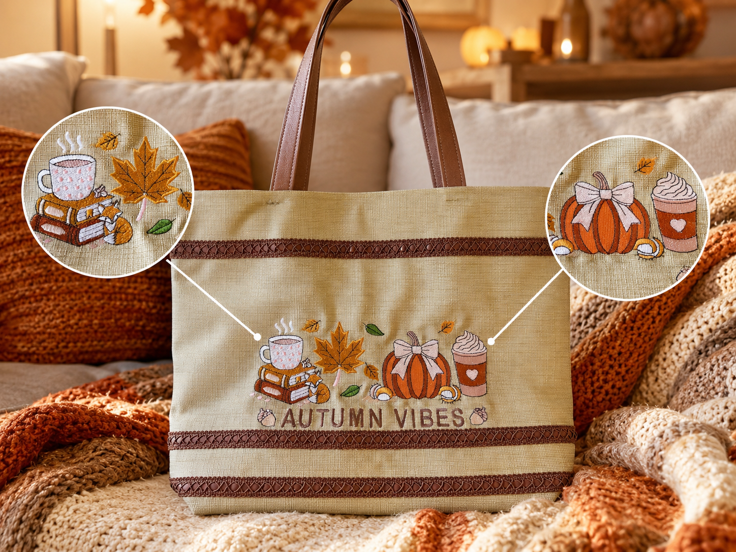 Autumn Vibes Day Bag