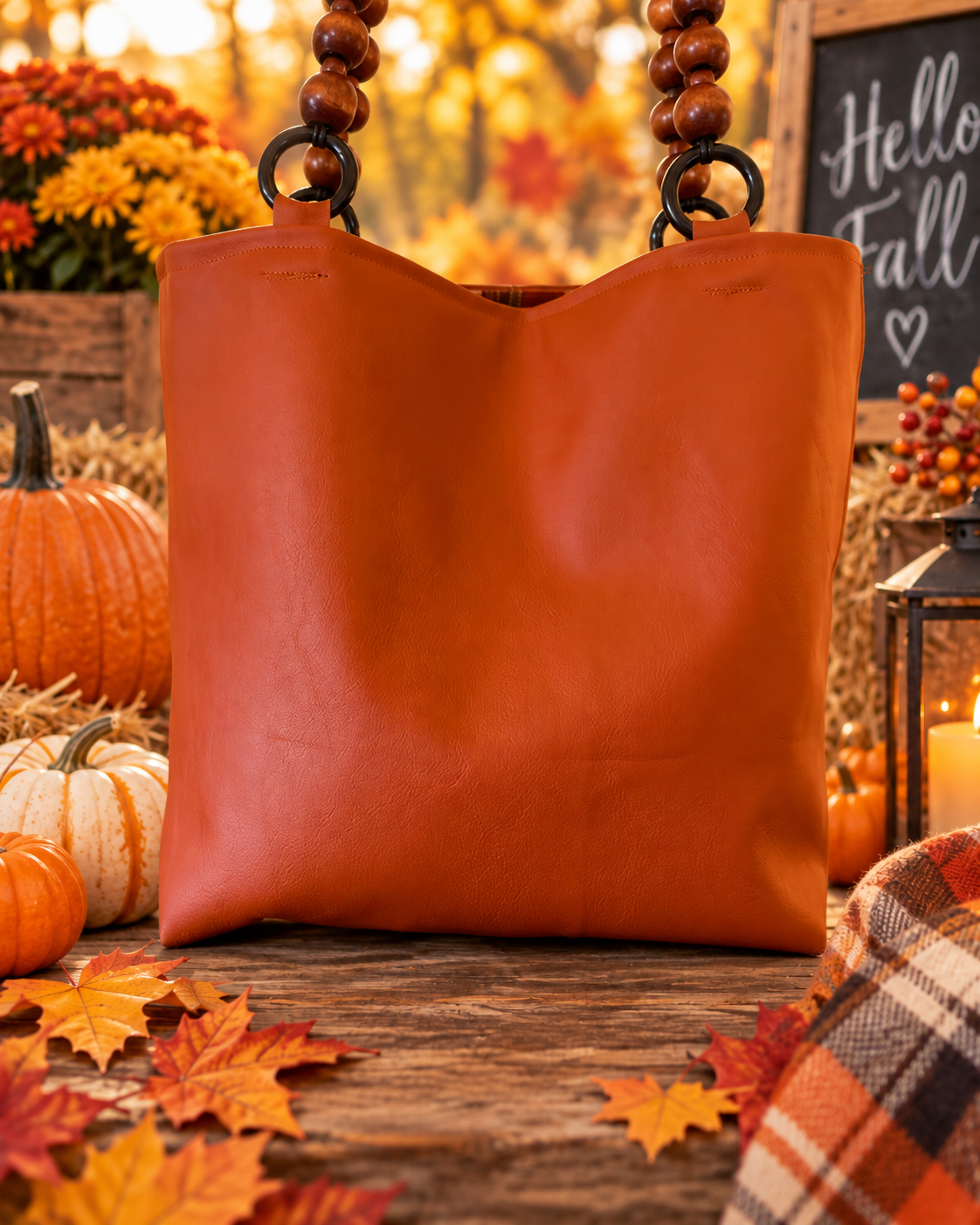 Plaid Love Day Bag