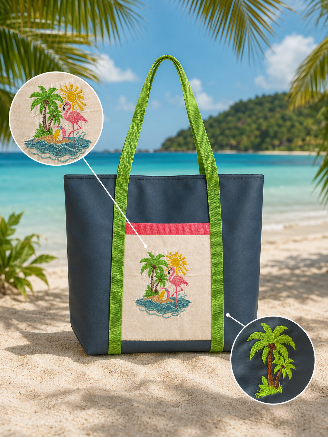 Flamingo Island Day Bag