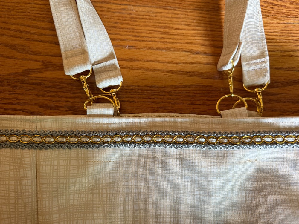 Golden Christmas Tree Day Bag