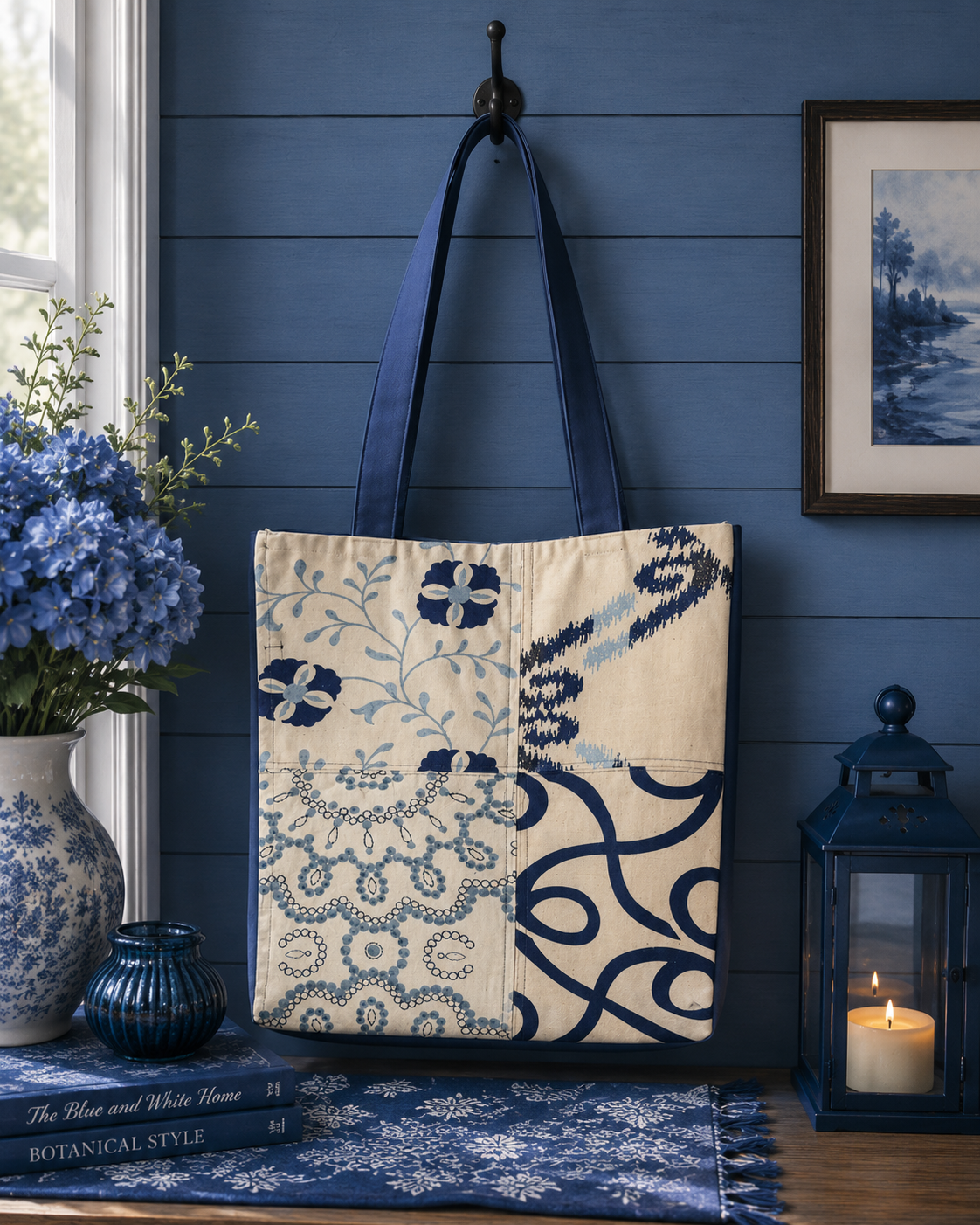 The Navy Blue Chic Day Bag