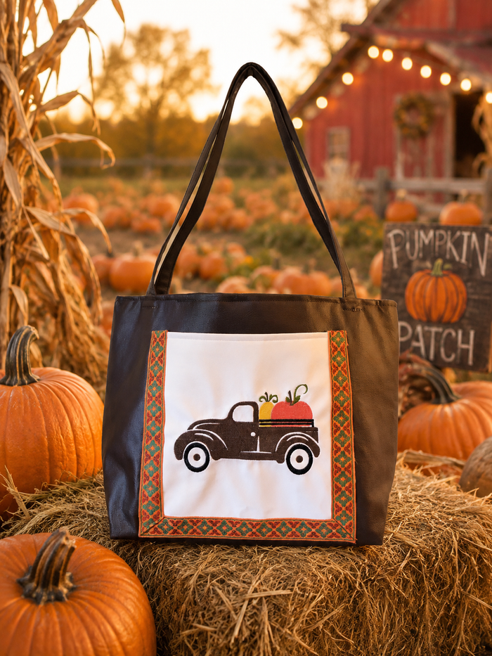 Pumpkin Patch Truck Day Bag