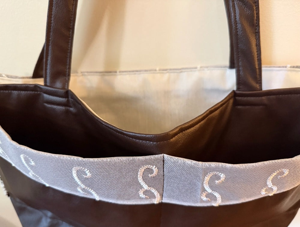 Chocolate and Lace Day Bag